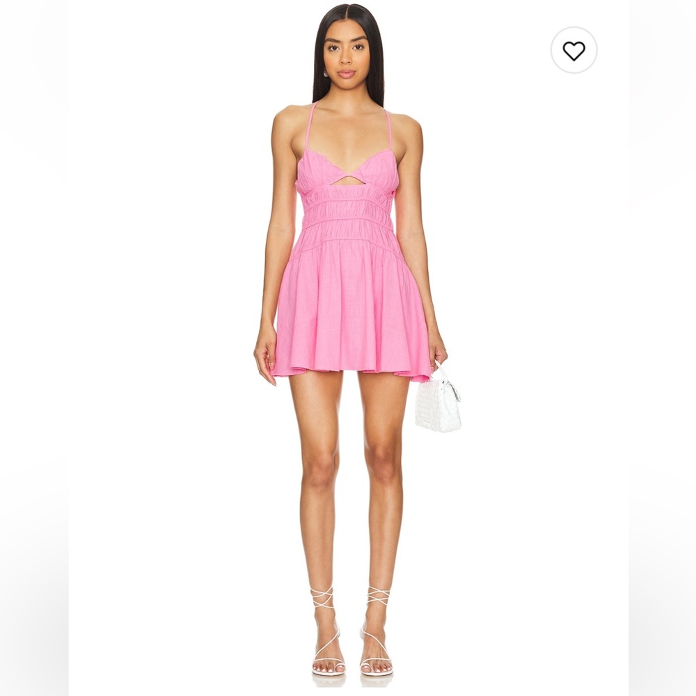 Tahlia mini dress in pink